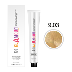 ครีมเปลี่ยนสีผมเกรดพรีเมียม GLAMOUR PROFESSIONAL ปราศจากแอมโมเนีย 100 มล. สำหรับทุกสภาพเส้นผม สีบลอนด์พิเศษ ติดทนนาน - Product Image 4