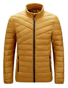 Vestes matelassées en duvet rembourrées en coton pour hommes 5XL Grande taille Vestes matelassées Streetwear Vestes pour hommes Capuche amovible Brillante - Product Image 2