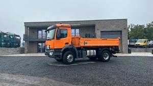 2022 usato Mercedes- AROCS 1835 4x2 tre vie ribaltabile cambio manuale 354 CV Diesel Euro 2 sinistro telecamera posteriore - Product Image 3