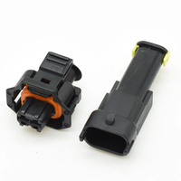 Para Bosch, enchufe de inyector Common Rail de combustible diésel automático de 2 pines, enchufe de Sensor de cigüeñal de coche 1928403698/1928404226 para hombre/mujer