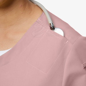 ชุดสครับสำหรับสุภาพบุรุษและสตรีมีครรภ์ ดีไซน์ทันสมัย เหมาะสำหรับบุคลากรทางการแพทย์ ผลิตจากผ้าฝ้าย 100% ระบายอากาศได้ดี สวมใส่สบาย - Product Image 5