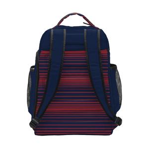 Custom Sublimation Soft Team <b>Backpack</b> Zipper Cordura Material Sports School Travel Bag Designed for Team Training Events - Product Image 4