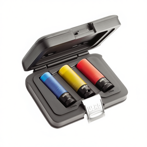 Usag 3-Piece Assortment of <b>Impact</b> <b>Sockets</b> for Alloy Wheels with for Teflon Protection in Modular Box - Product Image 2