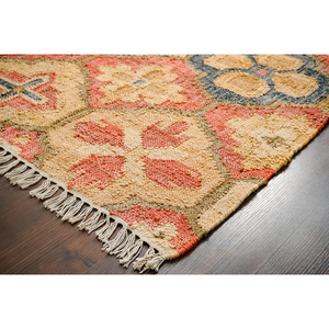 Tapis moderne écologique de la meilleure qualité Tapis personnalisé en jute et coton pour la maison, la chambre, le salon, l'espace de prière et l'extérieur. - Product Image 5