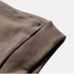 Automne pull à capuche pour hommes 400Gms à manches longues dégradé lavé 100% coton imprimé brodé Techniques sweats à capuche d'hiver - Product Image 5