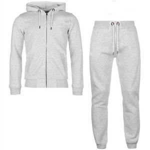 Chándal Deportivo Personalizado OEM para Hombre, Cómodo, con Cremallera, Informal, Ajustado, 100% Algodón, Felpa, para Correr - Product Image 1