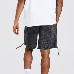 Pantalones cortos para hombre de talla normal con estampado de logotipo personalizado, pantalones cortos informales antibacterianos transpirables de secado rápido para hombre - Product Image 2