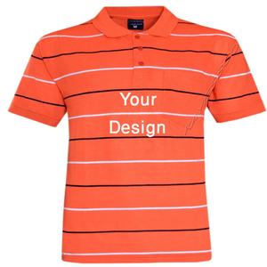 Meilleur design Polo d'été à manches courtes pour hommes Nouvelle mode Tissu tricoté multicolore de haute qualité Logo personnalisable BD - Product Image 3