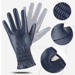Nouvelle arrivée de gants tendance en cuir Taille personnalisée ou impression de logo couleur disponible Gants tendance en cuir pur - Product Image 5