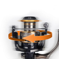 Promotion Exceptionnelle Marchandise en Stock 10 KG Frein Bobine Métallique Manivelle Métallique Support Moulinet de Pêche à Lancer en Mer Moulinets de Pêche Moulinet à Lancer Léger