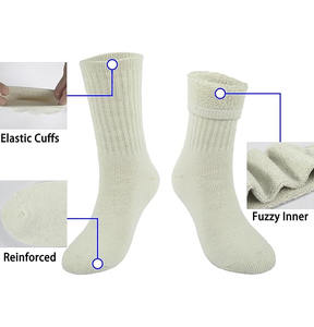 Chaussettes habillées pour hommes en tissu thermique de qualité supérieure, ultra chaudes, à séchage rapide, écologiques, douces, respirantes, durables, motif de dessin animé, pour le sport - Product Image 2