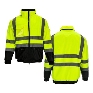 Ropa de Trabajo Impermeable con Forro Térmico, de Alta Visibilidad, Resistente, con Múltiples Bolsillos, Chaqueta y Pantalón de Color Brillante, a Precio Económico - Product Image 3