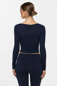 Ensemble de vêtements de sport extensible respirant de haute qualité pour femmes Ensemble de yoga sans couture pour la salle de sport - Product Image 3