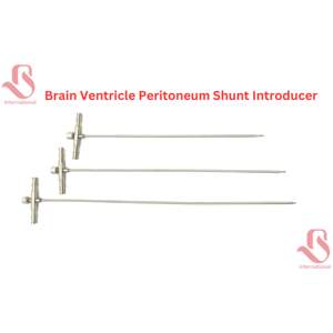 BISONS - Juego de 3 Instrumentos de Acero Inoxidable para Introducción Manual de Shunt Ventricular Peritoneal Neuroquirúrgico, Venta al por Mayor - Product Image 2