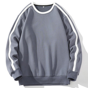 Sudadera con Capucha Personalizable de Alta Calidad para Hombre 2023, Estilo Urbano, Transpirable, de Poliéster/Algodón, con Patrón Sólido - Product Image 1