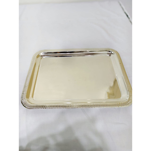Bandeja de servicio de metal de larga duración de proveedor indio para uso doméstico y en la cocina disponible a un precio asequible - Product Image 4