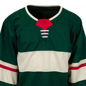 Vêtements de sport pour adultes en sublimation en gros, impression personnalisée, haute qualité, ensembles de maillots de hockey sur glace unisexes, 100% polyester, confortables - Product Image 6