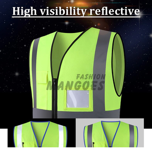 Chaleco DE SEGURIDAD reflectante de alta visibilidad para mujer Ropa de trabajo de alta visibilidad de color en contraste para bicicleta e invierno Servicio OEM disponible - Product Image 3