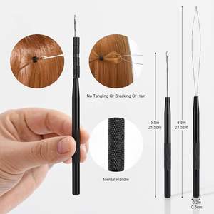 Kit de herramientas para extensiones de cabello 2 alicates en acero inoxidable para cabello - Product Image 5