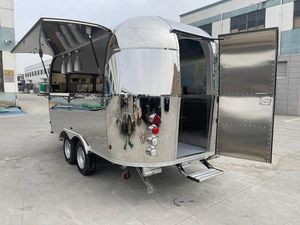 Mini Caravana de Aluminio para Viajes, Remolque para 2 Personas, Diseño Moderno, Cocina Extraíble, Construcción de Acero Inoxidable - Product Image 2