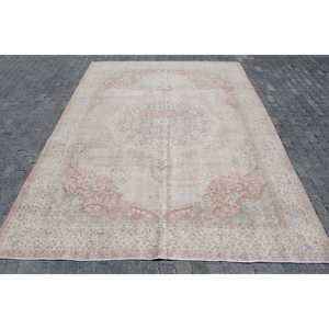 Alfombra Turca Vintage, Alfombra de 8.5x11.6 pies, Alfombra Azul con Borde Grande - Product Image 1