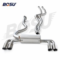 Tuyau de silencieux arrière SS304 Performance pour BMW 135i E82 3.0T 2009-2012 Kit de tuning racing