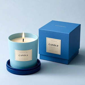 Tube de papier rond cylindrique de luxe pour emballage de bougie parfumée, boîte de pot de bougie d'aromathérapie avec logo personnalisé, bougie en <span class=keywords><strong>carton</strong></span> de qualité supérieure - Product Image 2