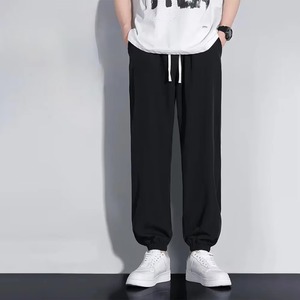 Custom <b>Men</b> Jogger Pants Casual Slim Fit Cotton Joggers Comfortable Elastic Waist <b>Drawstring</b> <b>Trousers</b> Wholesale Manufacturer - Product Image 3
