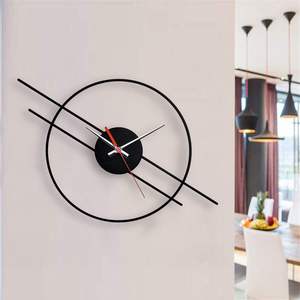Modern Wall <b>Clock</b> with Silent Movement Large Decorative Design for Living Room Bedroom Office and Study Room Custom Logo - Product Image 3