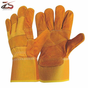 Guantes de maquinista de cuero al por mayor de alta calidad transpirables y apropiados para el invierno hechos en Pakistán - Product Image 4