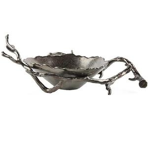 Produit très vendu Bol à fruits en aluminium avec support Plat de service à salade Table à manger Plateau décoratif Ustensiles de cuisine Bol de produit - Product Image 1