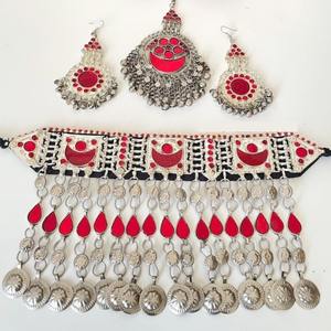 Afghan <b>Jewelry</b> Earring <b>Sets</b> <b>for</b> <b>Women</b> Low Price Professional Manufactured High Quality Afghani Style <b>Jewelry</b> <b>Sets</b> <b>for</b> Sale - Product Image 6