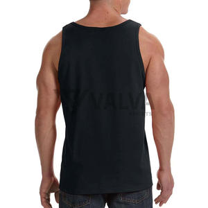 Valva Sports Slim Fit Sport Tank Tops Poliéster/Algodón Todas las estaciones Tejido de punto transpirable de secado rápido Ropa informal para gimnasio - Product Image 3