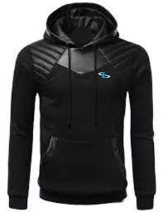 เสื้อมีฮู้ดแบบสวมหัวรุ่นเฮฟวี่เวท500gsm สำหรับผู้ชายดีไซน์ไหล่ตกคอตตอน100% สำหรับฤดูหนาว - Product Image 6