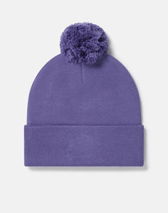 Gorro de punto con logotipo personalizado, poliéster, algodón, puños con puños comunes, diamantes de imitación coloridos, estilo callejero, Unisex, deportes informales para adultos - Product Image 4