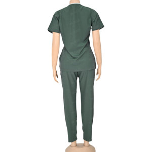 Conjuntos de Uniformes Médicos Ultimate Comfort Blaze Premium, Uniformes de Enfermería de Manga Corta, Unisex, Tela de Sarga de Poliéster/Algodón para Hospital - Product Image 4