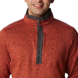 Sudadera Half Zipp con logotipo personalizado para hombre, sudadera Half Zipp personalizada de alta calidad, superventas, sudadera Half Zipp para hombre - Product Image 5