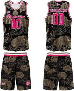 Camisetas de baloncesto Premium de alta calidad para deporte con número de nombre personalizado y diseño de sublimación de logotipo impreso en la camiseta - Product Image 1