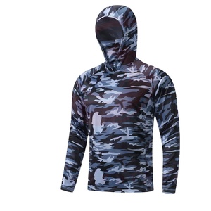 Hoodie de pêche personnalisé UPF 50+ anti-UV léger, fabricant de hoodies de pêche par sublimation. - Product Image 1