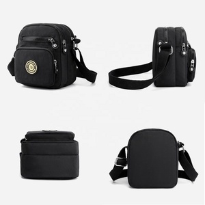 Women's Vintage Fashion Crossbody <strong>Bag</strong> Mini Multi-Pocket Nylon Waterproof Candy Casual Small <strong>Bag</strong> Mobile Phone Features 8 Colors - Product Image 3