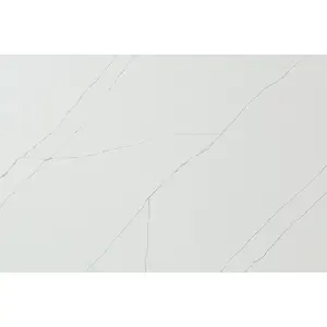 LQ-833 מלאכותי אבן קלקטה חדר אמבטיה יהירות למעלה לוח גדול לבן שיש מלאכותי אקריליק יריעת משטח מוצק