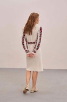 Nouveau et vente chaude Design exclusif apporter de la chance broderie à la main personnalisée ukrainienne longue femmes robe Boho Style Maxi meilleure robe