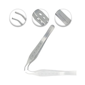 Pinces à tissus Micro Adson de 12 cm et 15 cm, instrument chirurgical manuel en acier inoxydable de haute qualité, base par Surgiright - Product Image 5