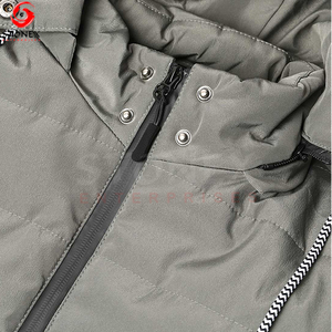 เสื้อโค้ทกันลมกันลมสำหรับผู้ชายไซส์พิเศษปรับแต่งได้เสื้อโค้ทสำหรับฤดูหนาวแจ็คเก็ตบอมเบอร์ทรงโอเวอร์ไซส์ผ้าไนลอนโพลีเอสเตอร์แนวสตรีท - Product Image 6