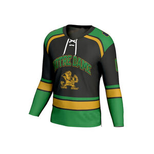 La mejor calidad 100% poliéster transpirable de secado rápido ropa deportiva precio barato BSCI Hockey sobre hielo Jersey y uniformes - Product Image 3