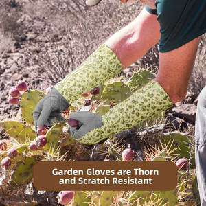 Gants de jardinage au design unique, faible MOQ, couleur unie, légers, en cuir durable, antidérapants, imperméables, personnalisables - Product Image 5