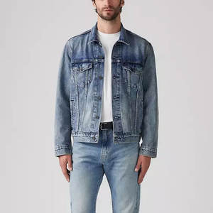 Winter Warm Regular Length <b>Denim</b> <b>Jackets</b> <b>For</b> <b>Men</b> / Custom Collar Design <b>Men</b> Fashionable <b>Denim</b> <b>Jackets</b> - Product Image 3