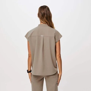 Half Quarter Strap Closure Hospital Medical Women <b>Doctor</b> Scrub Suits Summer Ladies Hospital Wear Scrubs Nursing Uniforms <b>Sets</b> - Product Image 3