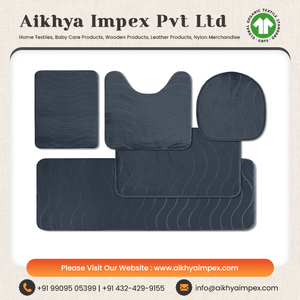 Absorbent <b>Bathroom</b> <b>floor</b> <b>mat</b> Non-Slip Personalized Rugs and <b>Mats</b> From India Manufacture At Best Price - Product Image 6