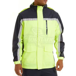 Chaqueta de Trabajo de Invierno Informal, Impermeable y Reflectante con Cuello Alto para Hombre - Product Image 1